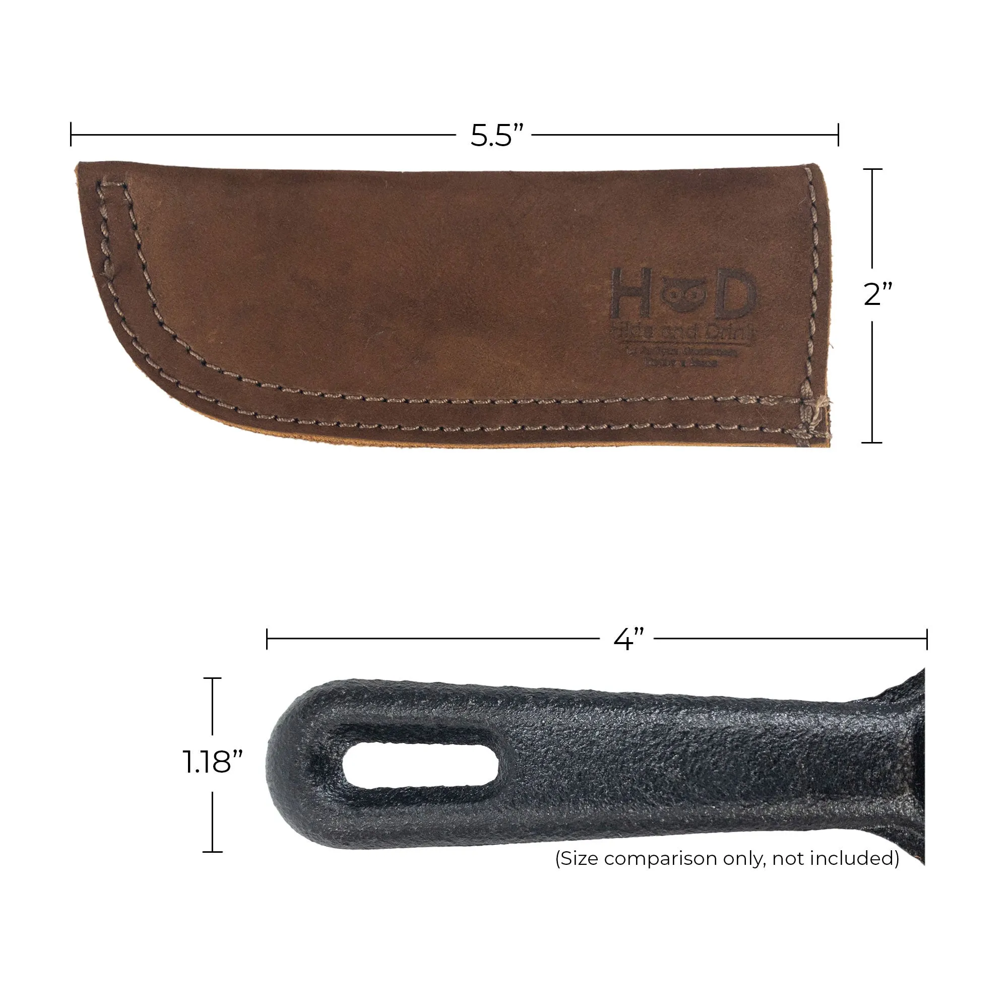 Cast Iron Panhandle Cover