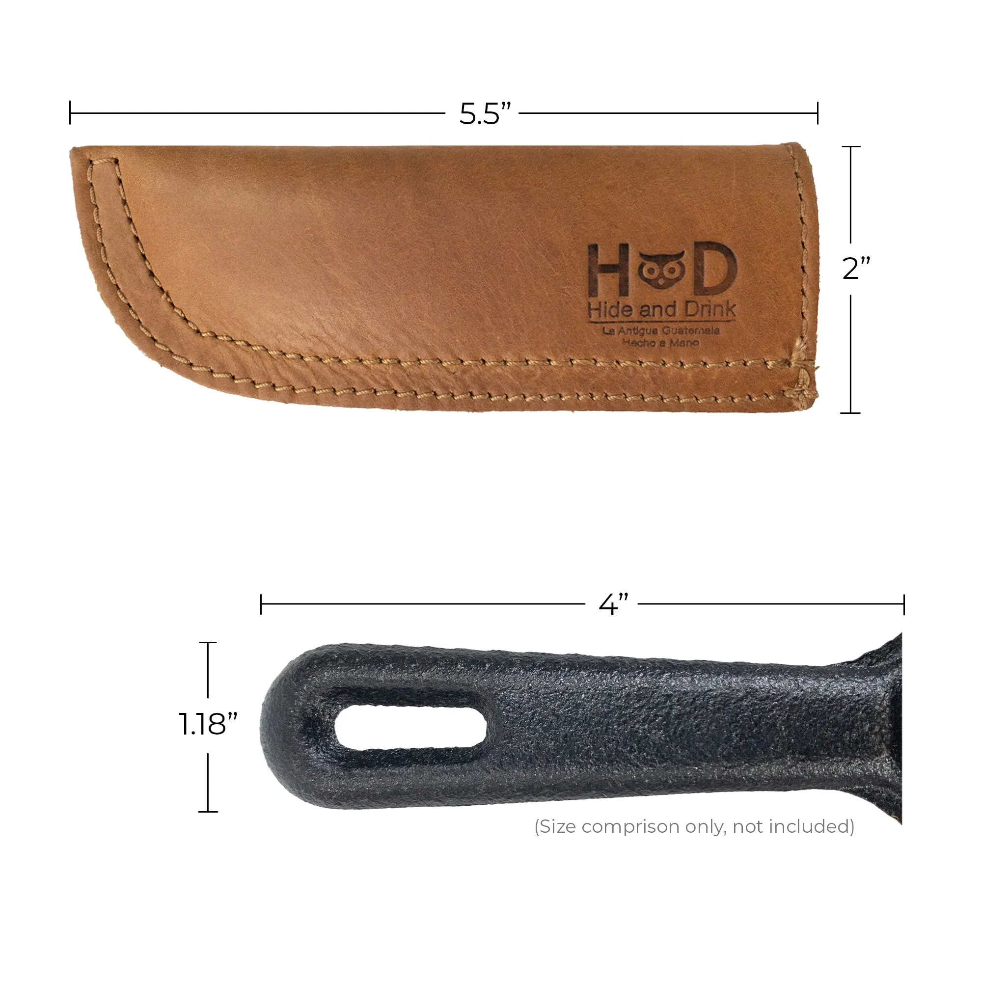 Cast Iron Panhandle Cover