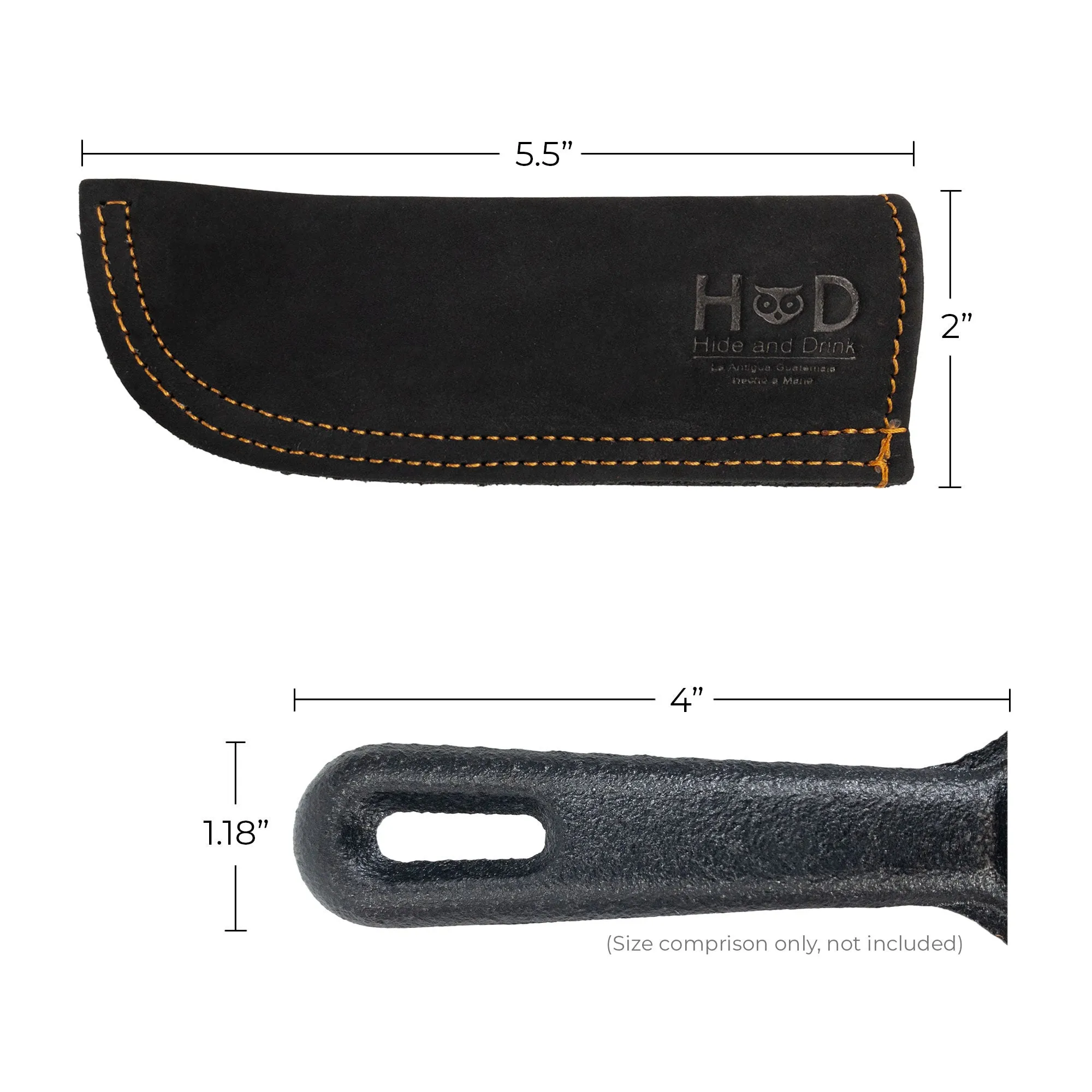 Cast Iron Panhandle Cover