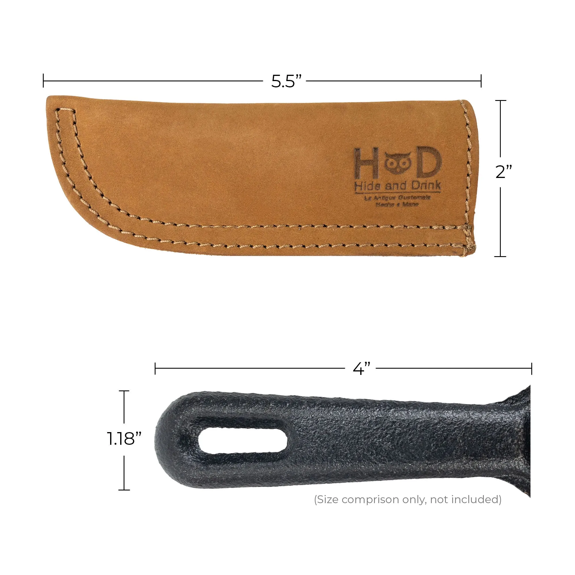 Cast Iron Panhandle Cover