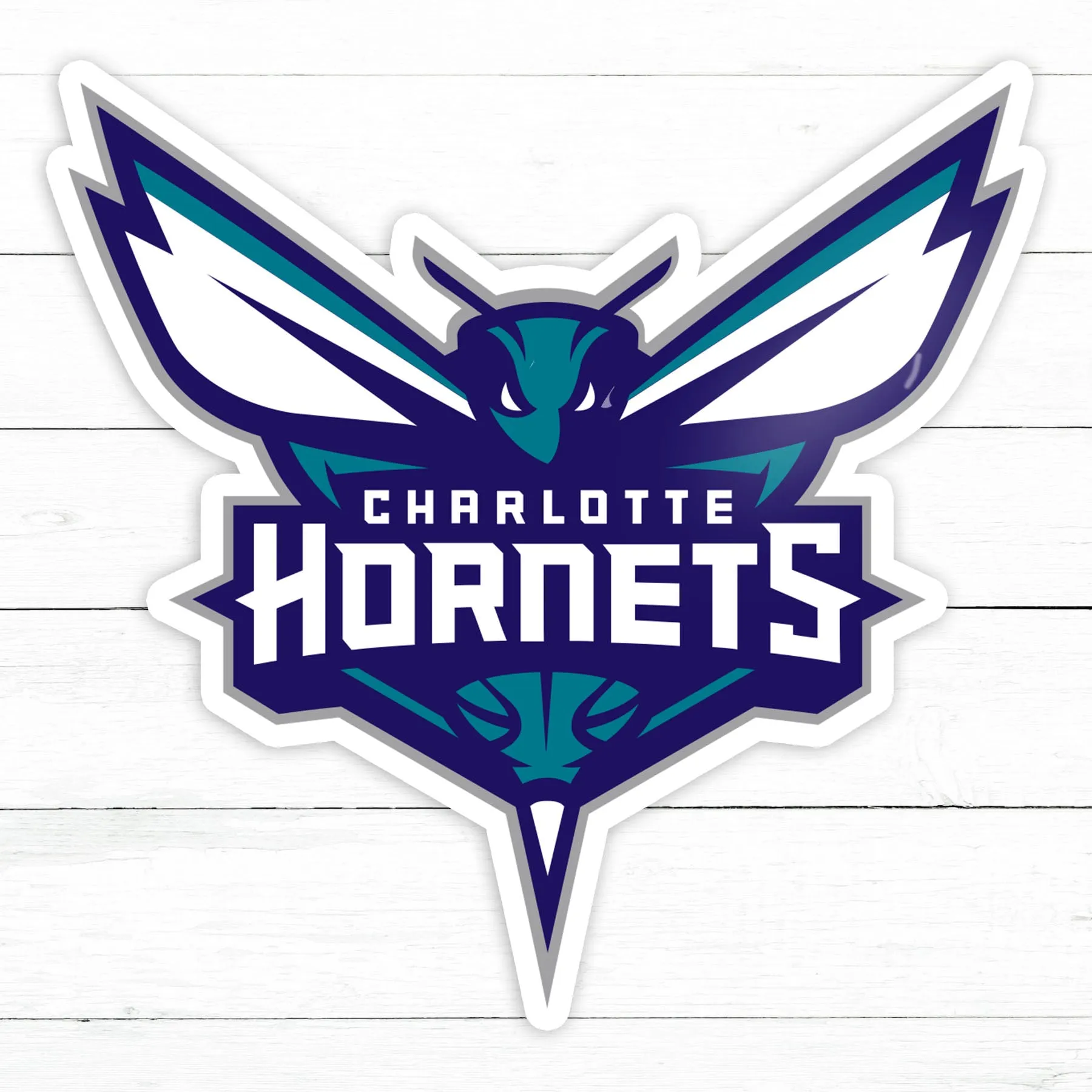 Charlotte Hornets | Waterproof Vinyl Decal | 3in