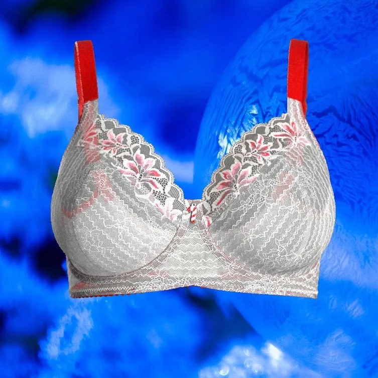 Christmas Candy Lace Bra Kit