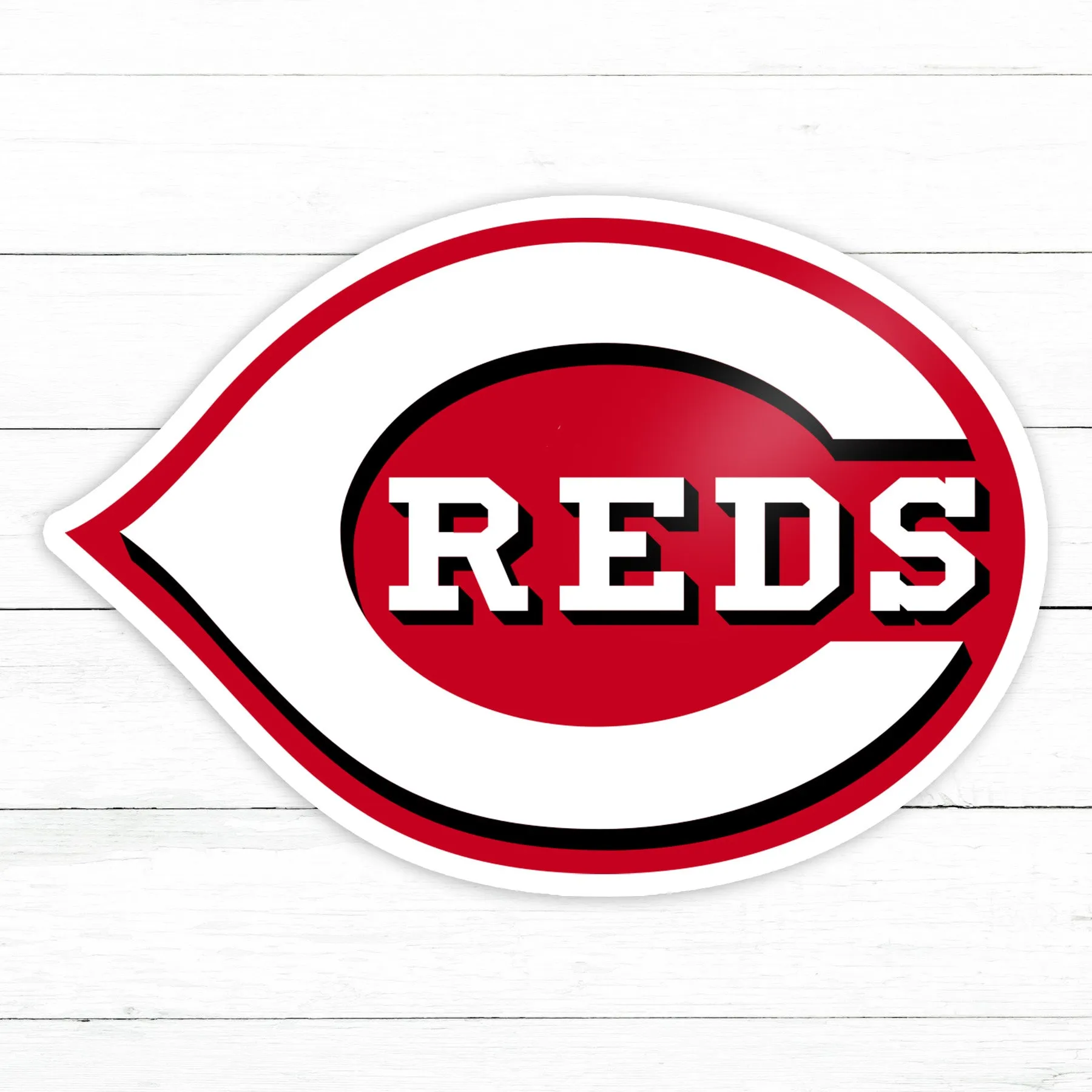 Cincinnati Reds Sticker | Waterproof Vinyl Decal | 3in