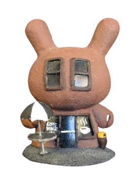 Coffee Shop Original Dunny Town Art Toy by Task One