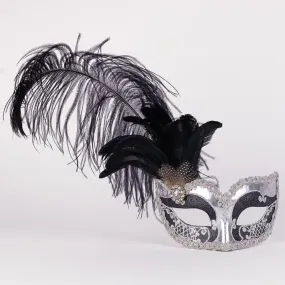 Colombina Can Can Silver Black