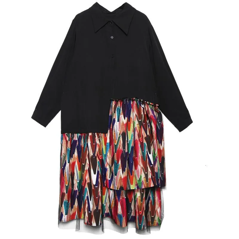 Confetti Asymmetrical Shirt Dress | Millennials