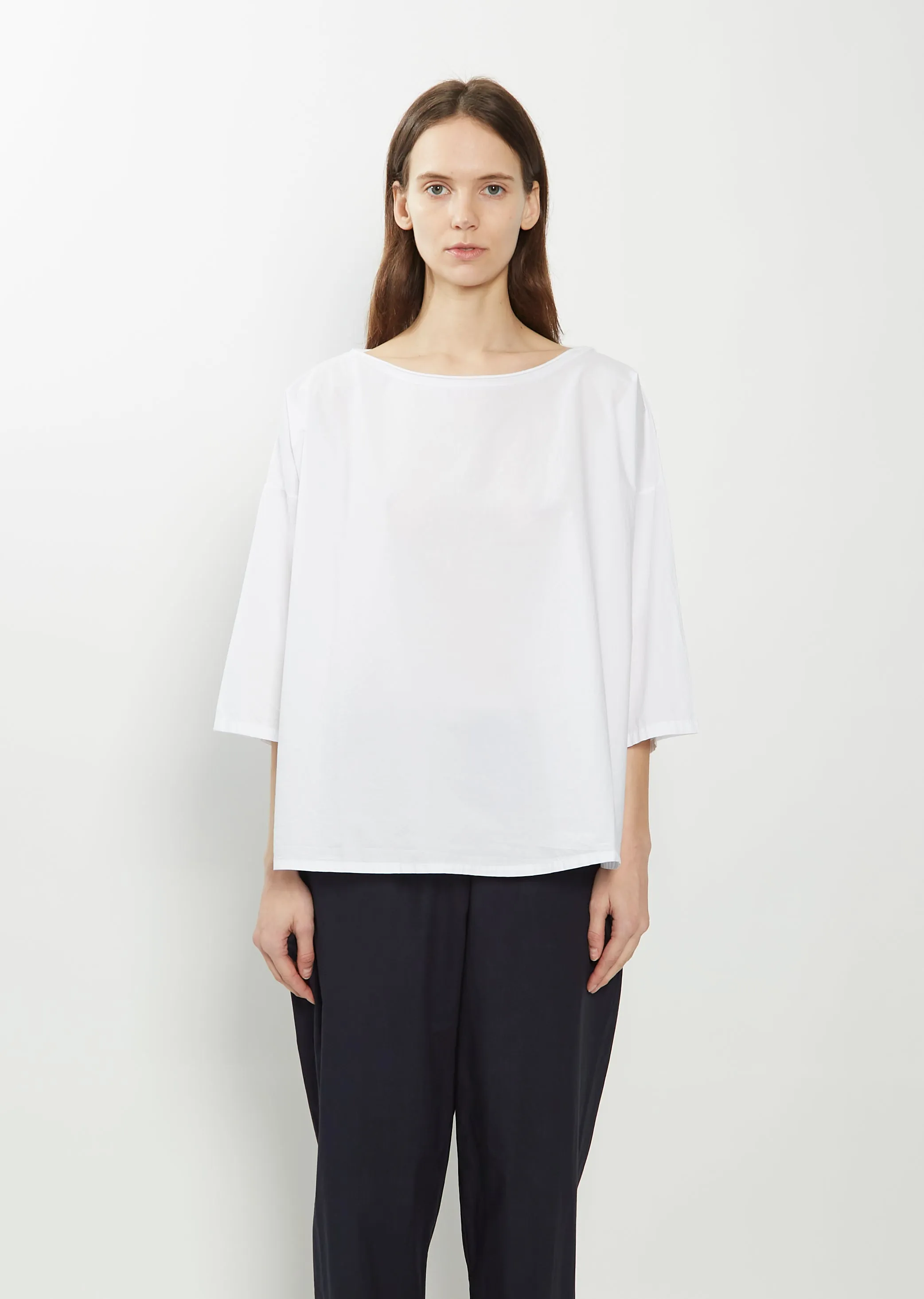 Cotton Luce Top — White