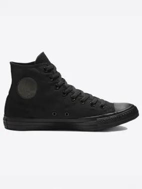 CTAS Hi Black Mono Shoes