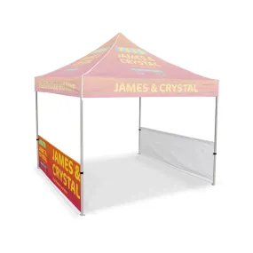 Custom 10ft x 10ft Half Side Wall Set