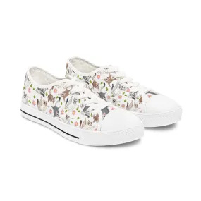 Cute Sugar Gliders Women's Low Top Sneakers
