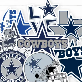 Dallas Cowboys Stickers | Choose Your Design