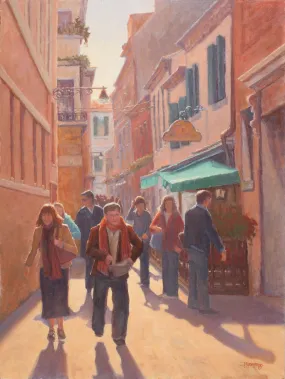 Debra Joy Groesser, Artist Original Work, "Morning Rhythm" Oil on Linen, Framed