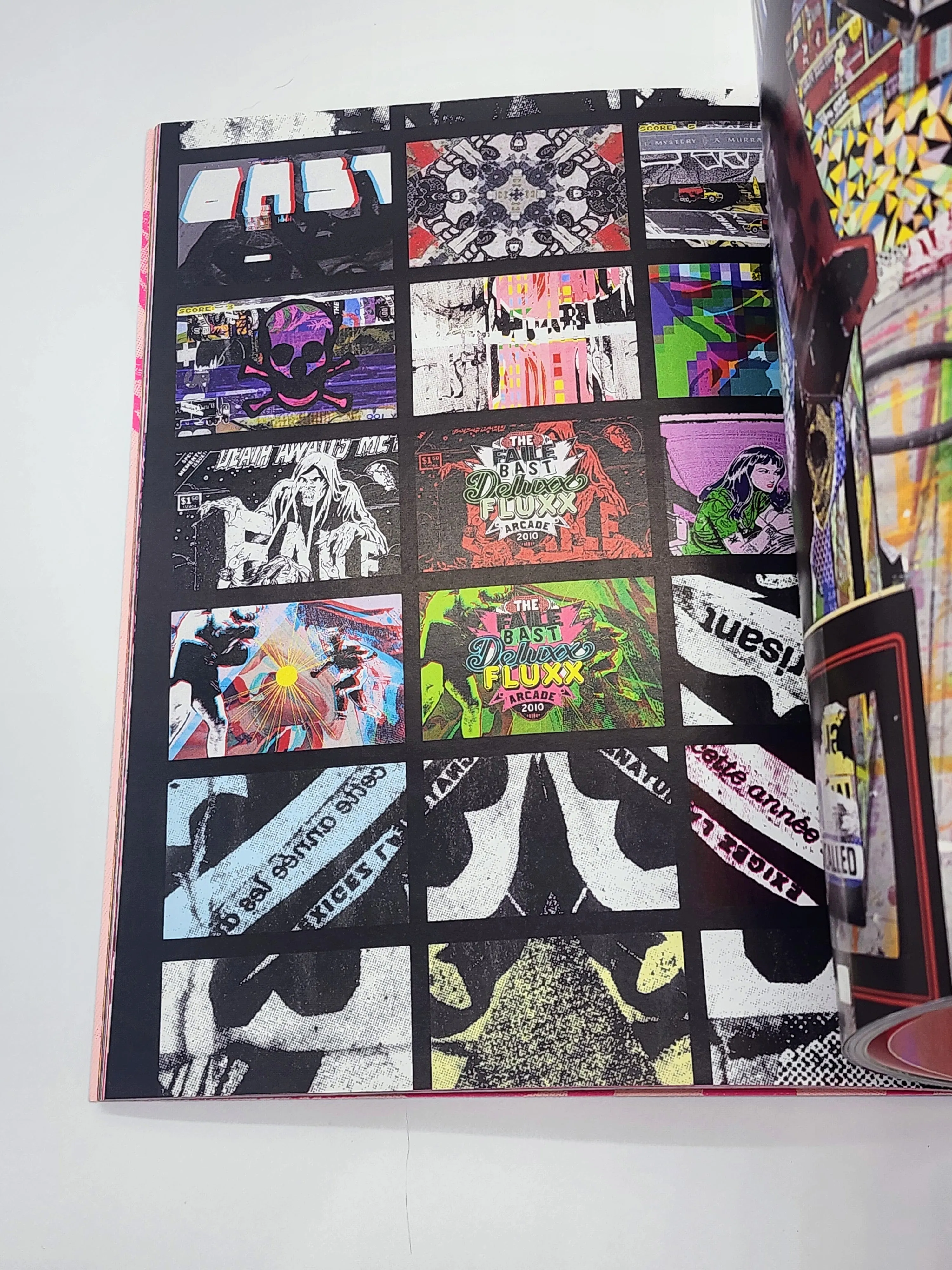 Deluxx Fluxx Arcade Book Television Cover by Faile x Bast- Michael Polimeni