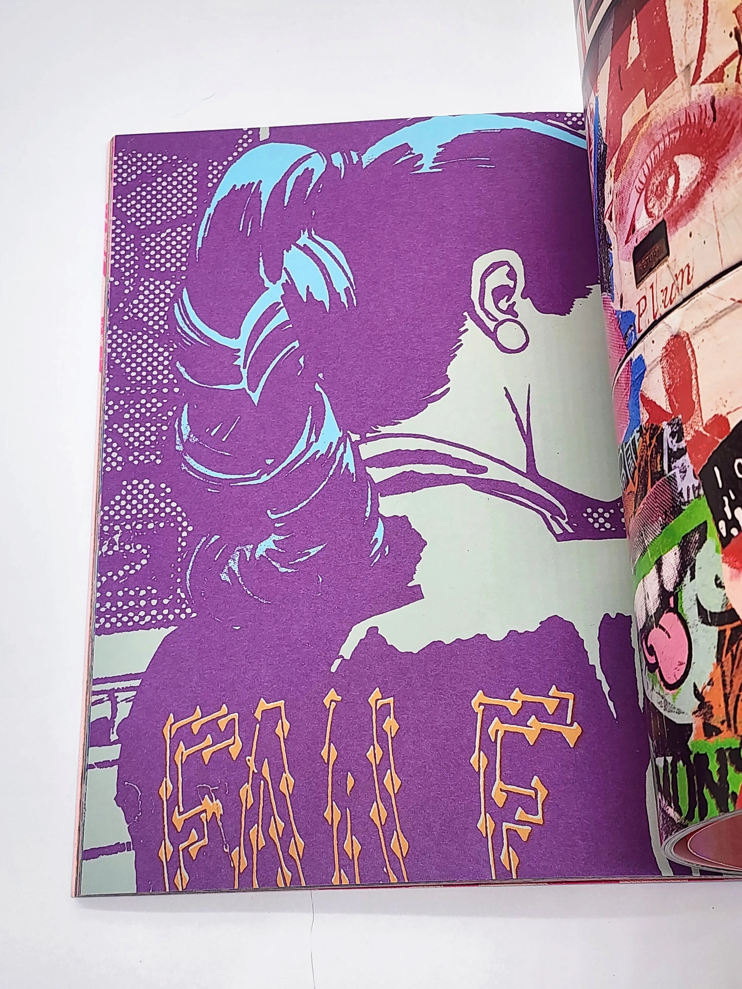 Deluxx Fluxx Arcade Book Television Cover by Faile x Bast- Michael Polimeni
