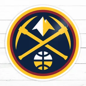 Denver Nuggets Sticker | Waterproof Vinyl Decal | 3in