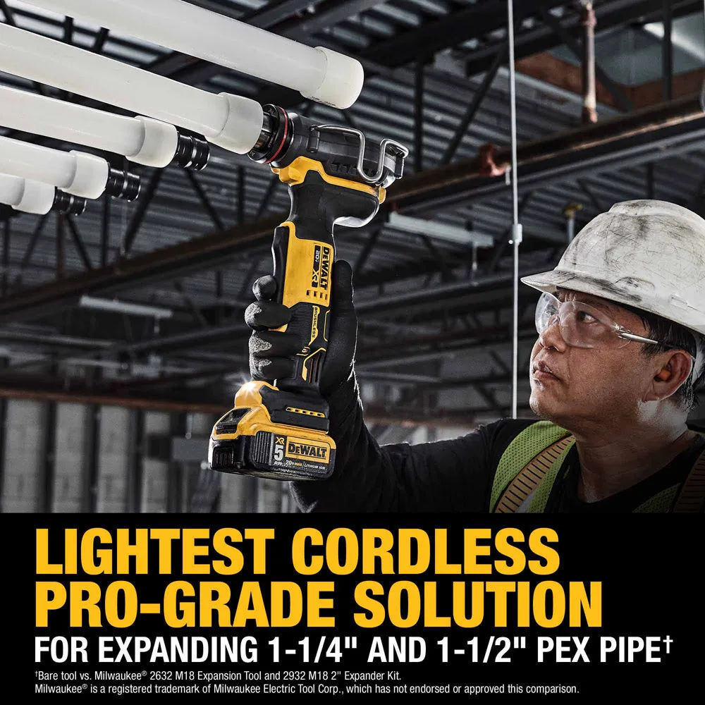 DeWalt DCE410P1 20V MAX* XR 1-1/2" PEX Expander Kit