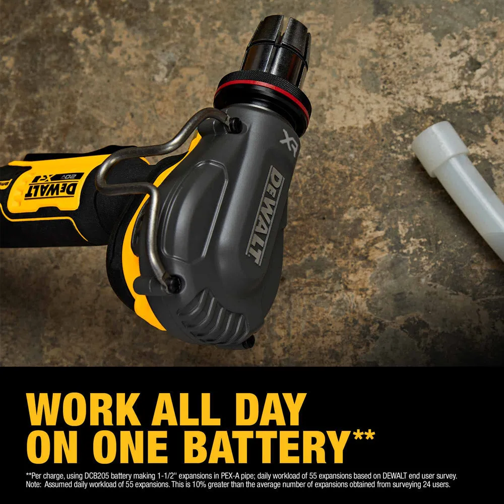 DeWalt DCE410P1 20V MAX* XR 1-1/2" PEX Expander Kit