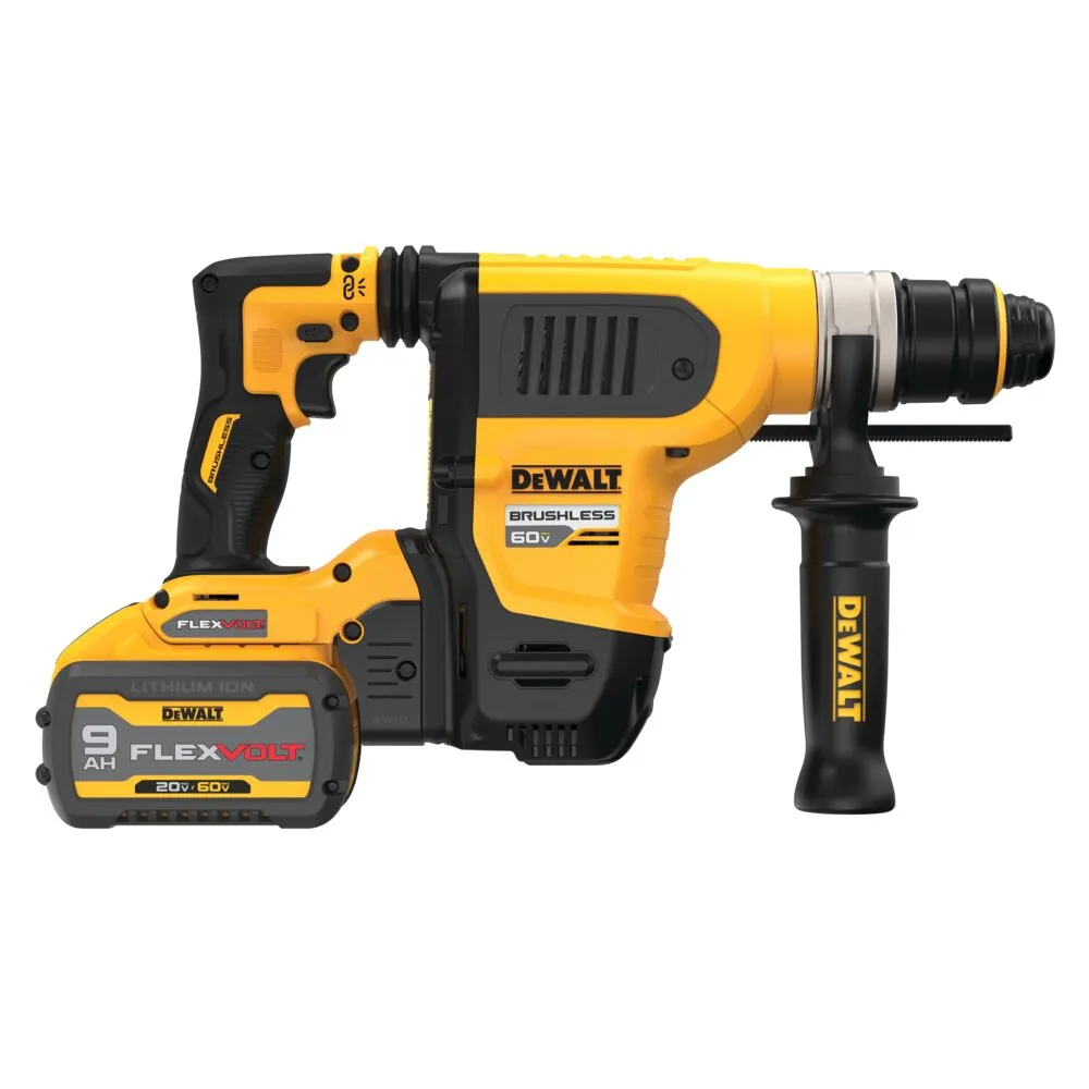 DeWalt DCH416X2 60V Max* 1-1/4" Brushless SDS Plus Rotary Hammer