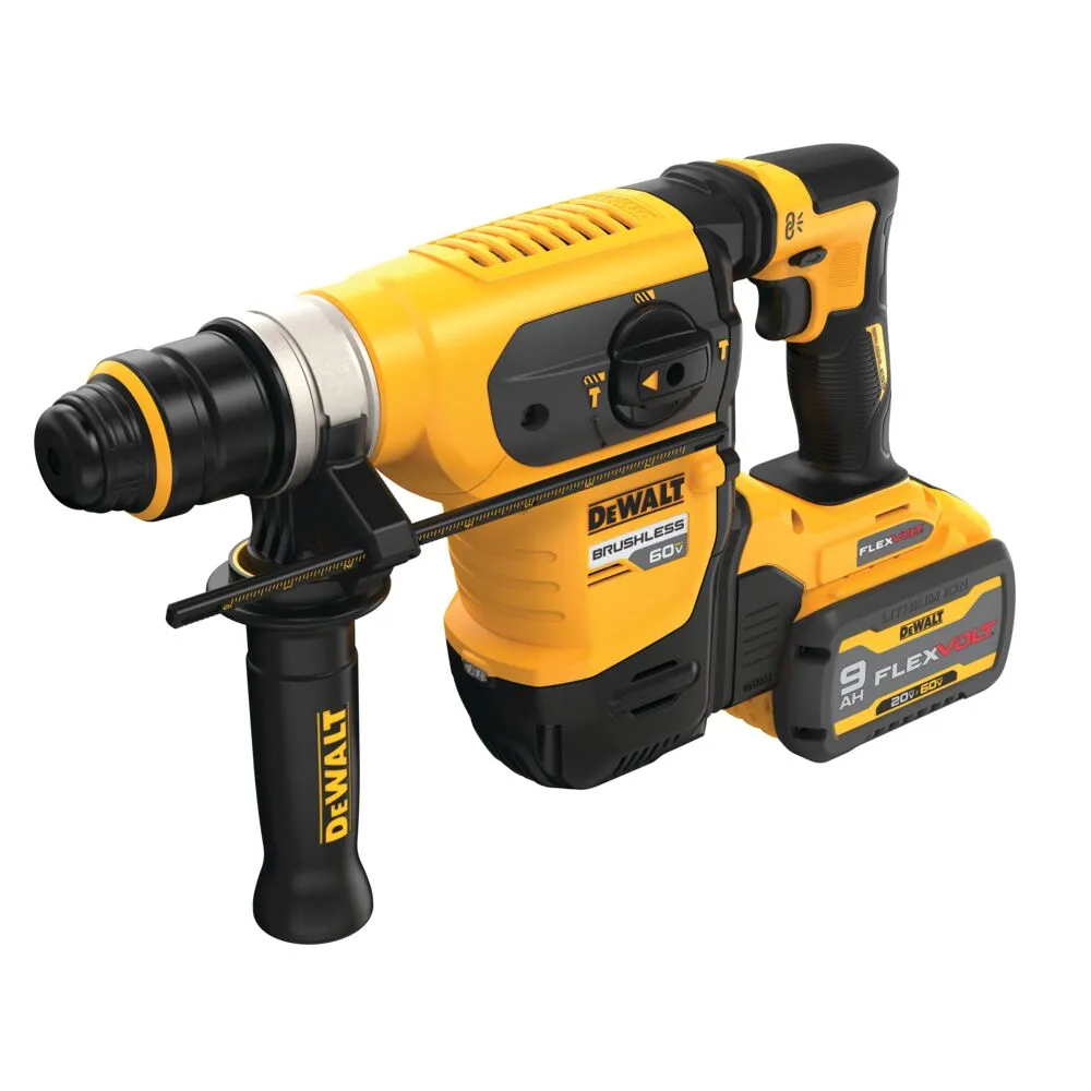 DeWalt DCH416X2 60V Max* 1-1/4" Brushless SDS Plus Rotary Hammer