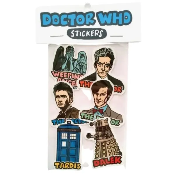 Doctor Who Sticker 6 Pack