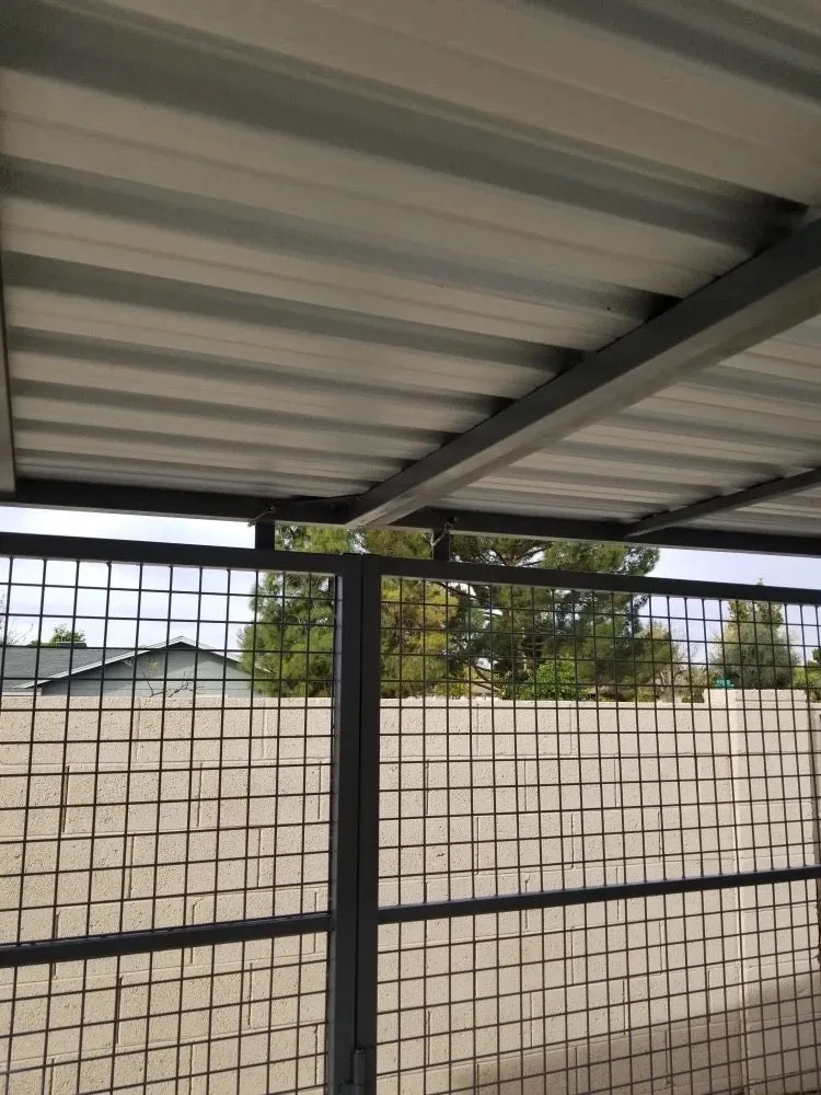 Dog Kennel Extension Run to match MAIN UNIT Open Mesh Wire   Indestructible safe secure Yard Enclosure Shelter w/Roof ‘Seriously Strong’ ESL85 yrs