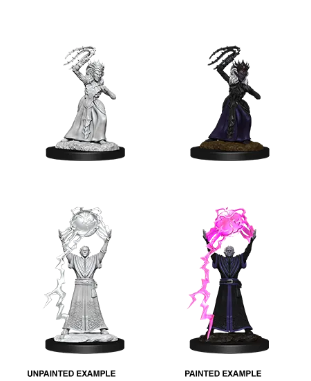 Drow Mage & Drow Priestess - 90071 -Wizkids
