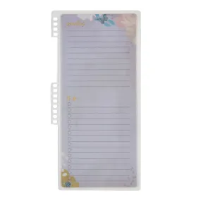 Erin Condren Bold Blooms To-Do List Dashboard - Snap-In