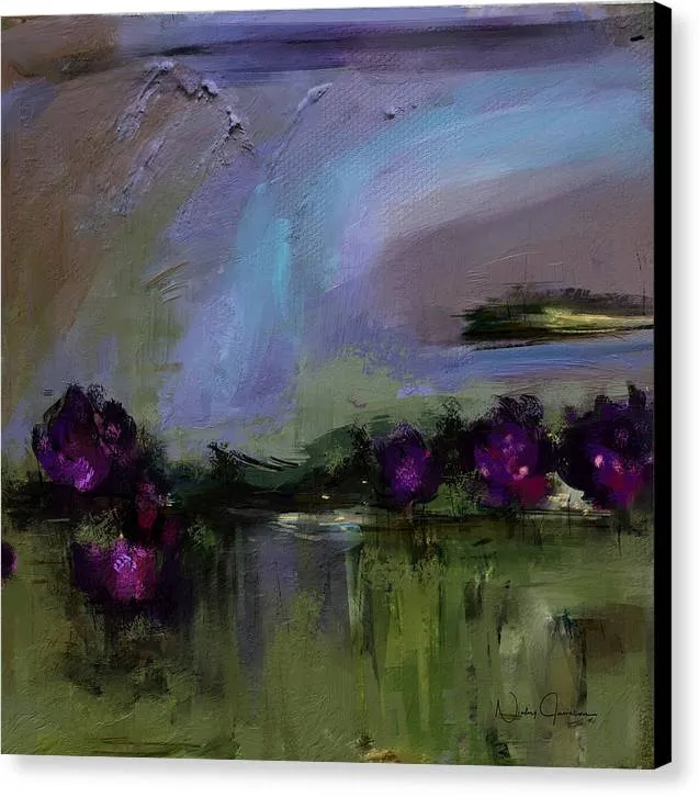 Flora Abstractions Landscape - Canvas Print