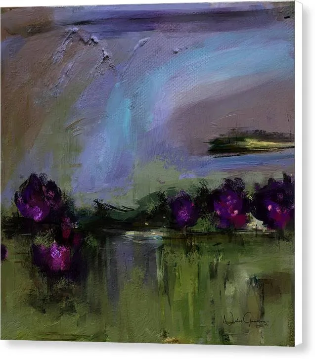 Flora Abstractions Landscape - Canvas Print