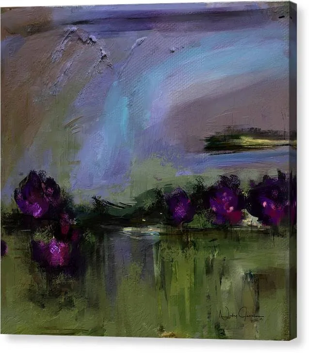 Flora Abstractions Landscape - Canvas Print
