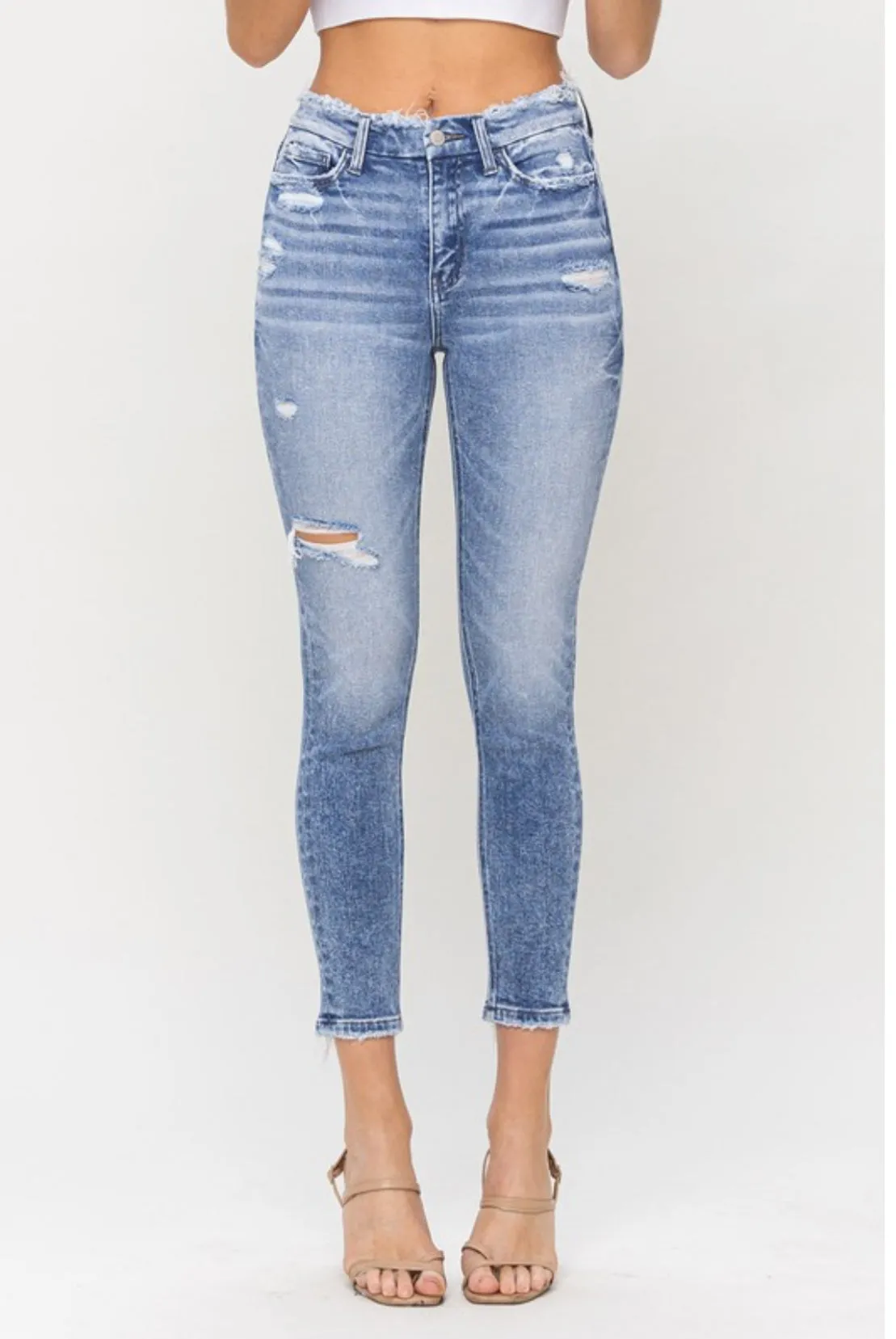 Flying Monkey Revive High Rise Ankle Skinny Stretch Jean