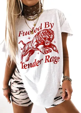 FUELED BY TENDER RAGE SIDE SLIT TEE