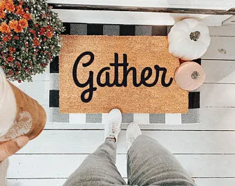 Gather Vinyl Coir Doormat
