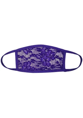 Grape Lace Dust Mask