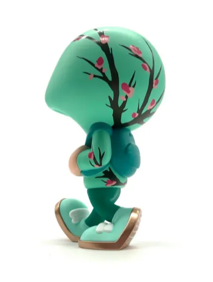 Green Tea Walk Resin Art Toy by Vandul