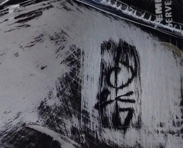 Hand Signed Print by Chris Duncan, ALIEN on Guinness Can