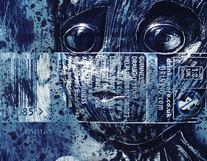 Hand Signed PRINT - By Chris Duncan - BABY GROOT on GUINNESS