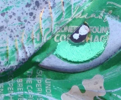 Hand Signed PRINT - By Chris Duncan - HULK on Carlsberg