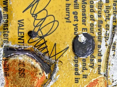 Hand Signed PRINT by Chris Duncan, PIKACKU on MONSTER Can