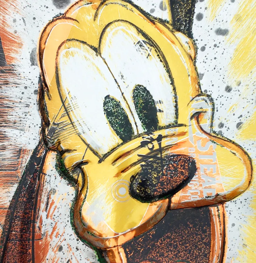 Hand Signed PRINT by Chris Duncan - PLUTO