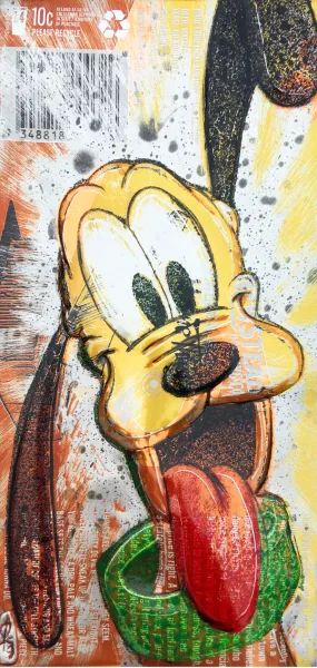 Hand Signed PRINT by Chris Duncan - PLUTO
