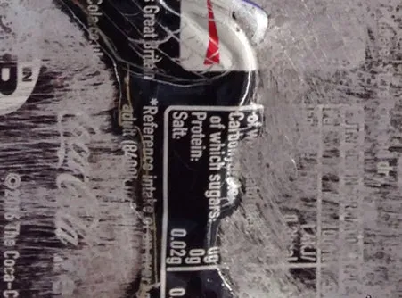 Hand Signed PRINT by Chris Duncan, SPIDERMAN on Coke Zero Can