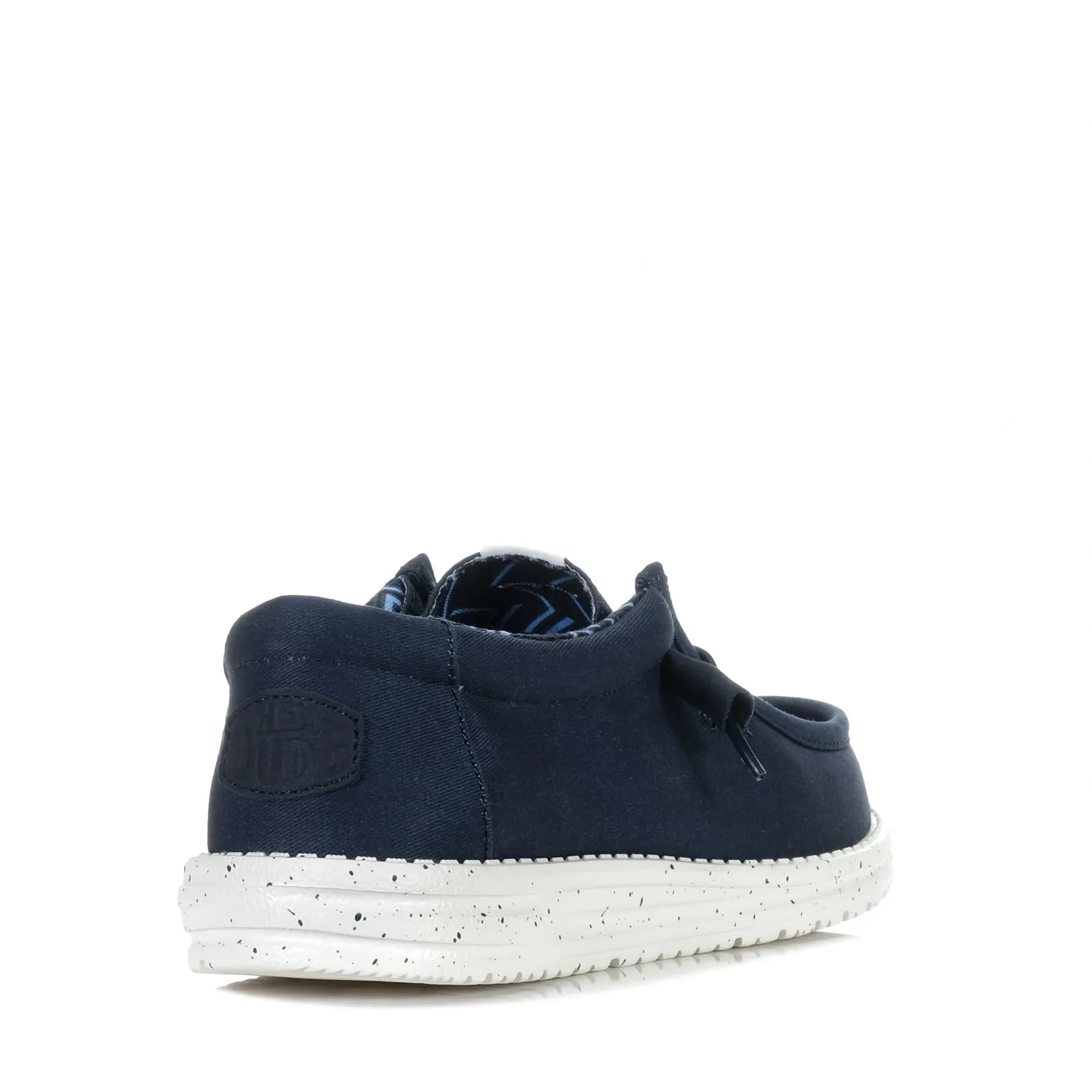 Hey Dude Mens Wally Stretch Canvas Navy