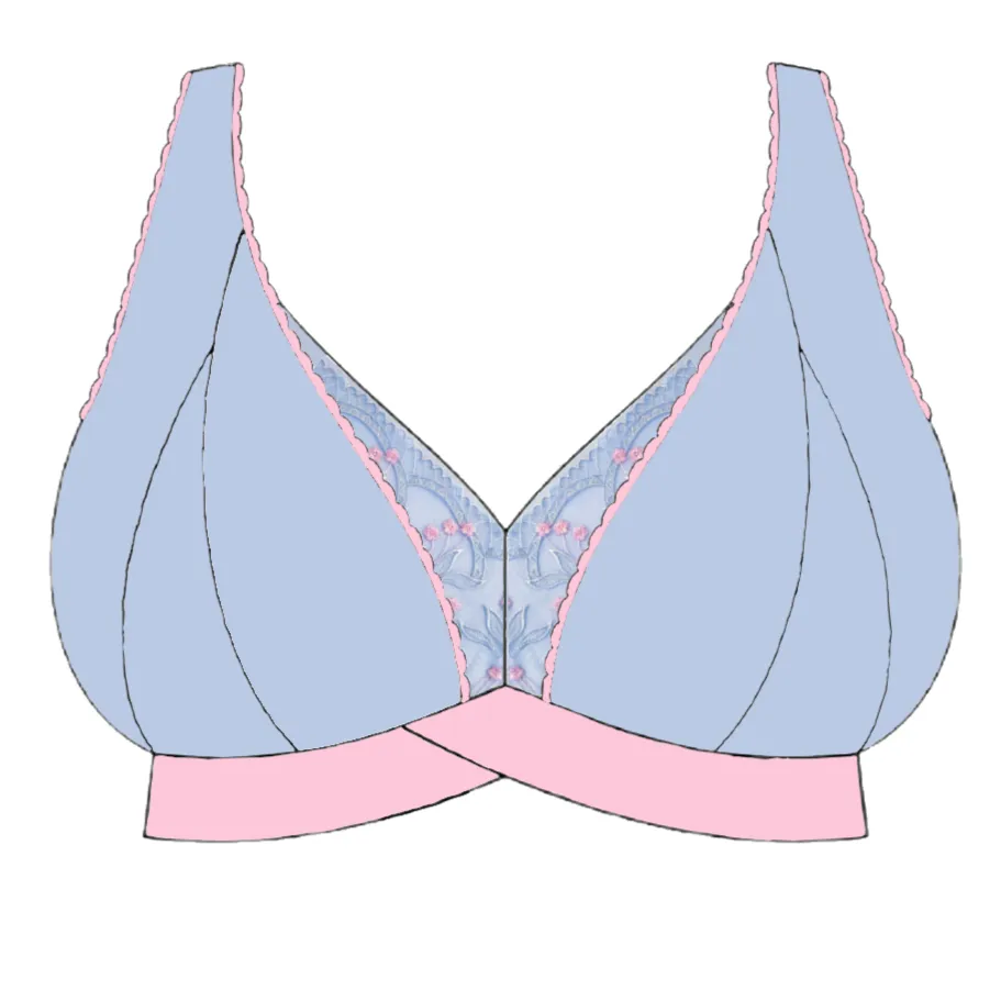 Hollyhocks Loftus Bra Kit