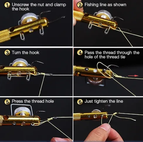 🎁Hot Sale -50% OFF🐠Metal Fast Fishing Knot Tying Tool