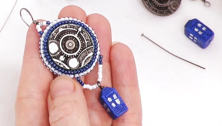 How to Make the Adrift in Time Earrings