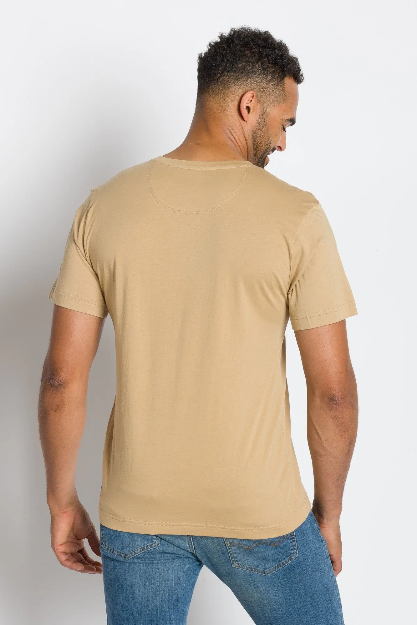 Jamison | Men's Anti-Stain V-neck Tee