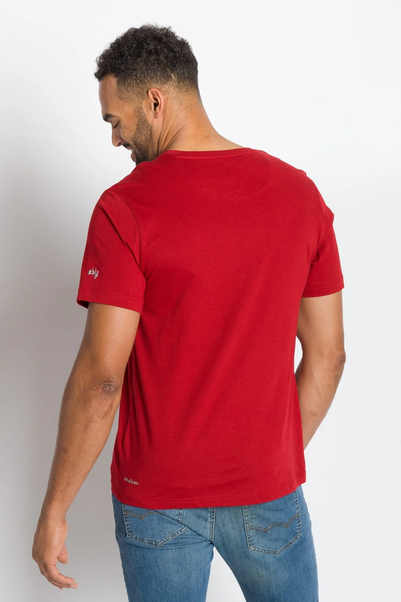 Jamison | Men's Anti-Stain V-neck Tee