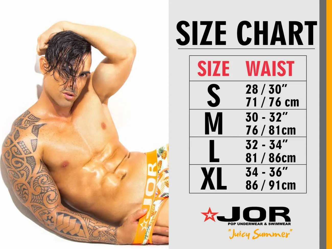 JOR 2185 Love Trunks Color Printed