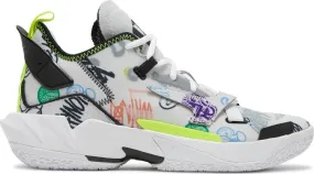 Jordan Why Not Zer0.4 Graffiti sneakers, white